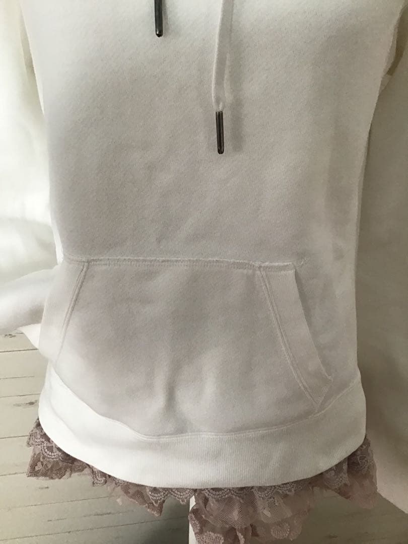 ★ラルフローレン★Y2K ビッグポニー パーカー ホワイト アメリカ