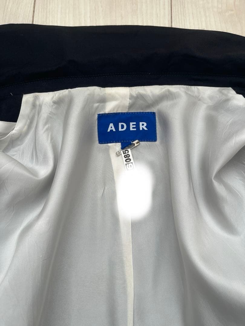 ADER 黒スーツ ジャケットとスラックス セット 上A1下A3サイズ