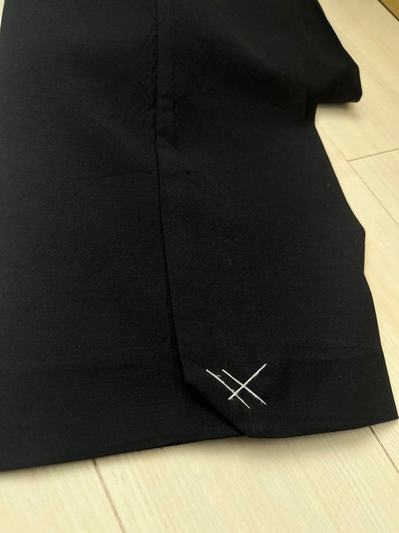 ADER 黒スーツ ジャケットとスラックス セット 上A1下A3サイズ