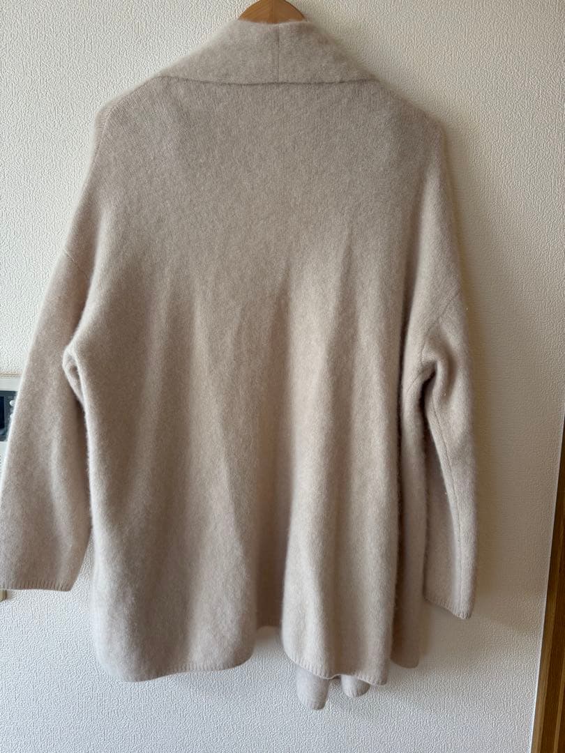 Noble ラクーンファーニットカーディガン　ふわふわ美品