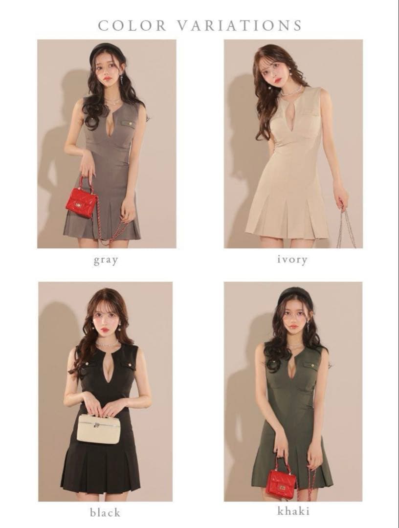 DEA. by ROBE de FLEURS ミニドレス　キャバドレス