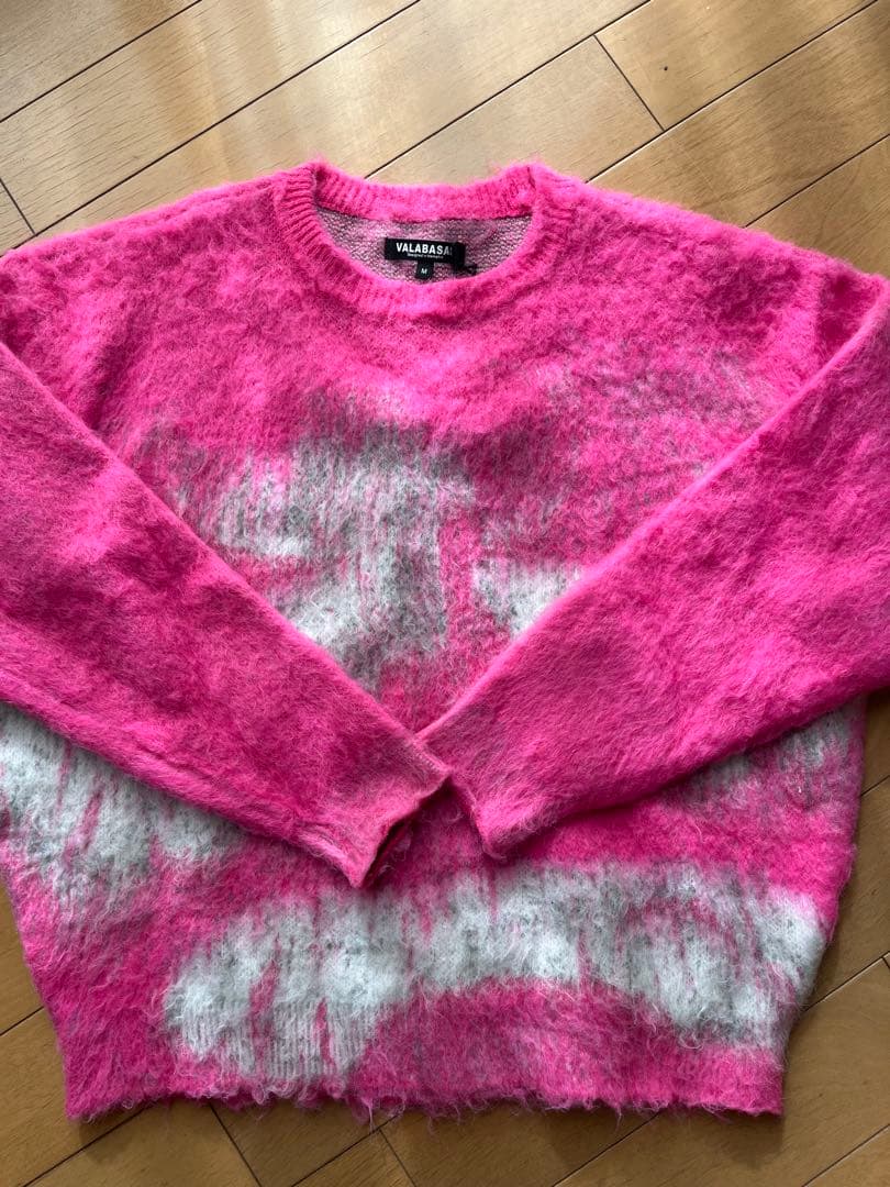 (新品) VALABASAS ピンク グラデーションセーター M