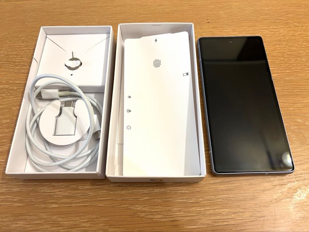 【本体美品】Google Pixel7a 128G ブルー Sea