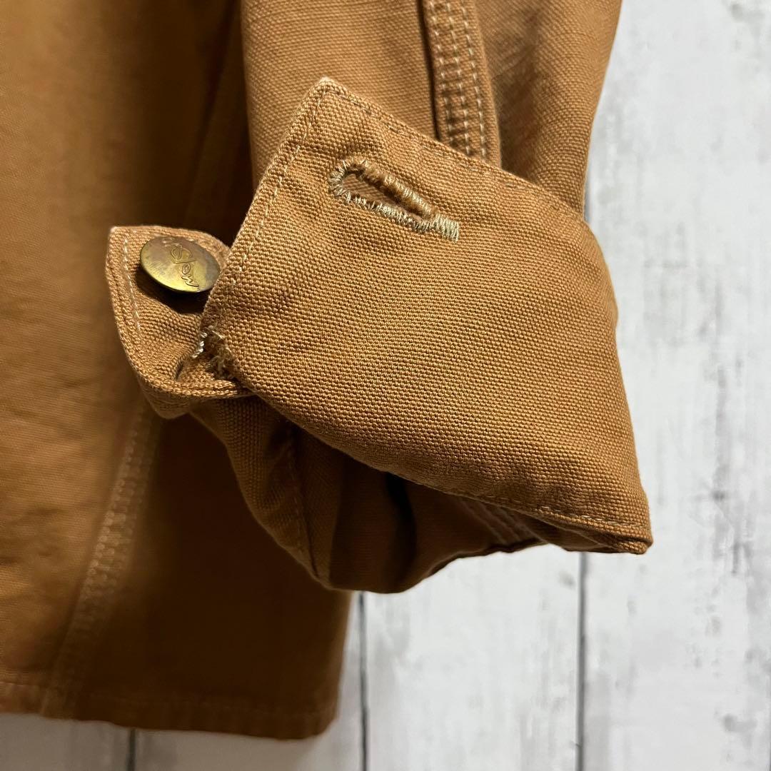 美品　オアスロウ　カバーオール　ダックジャケット　ブラウン　茶　M