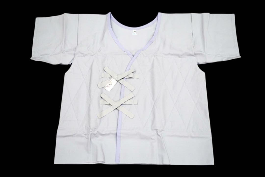 あしべ織 汗取肌襦袢 -れん- グレー(Mサイズ)