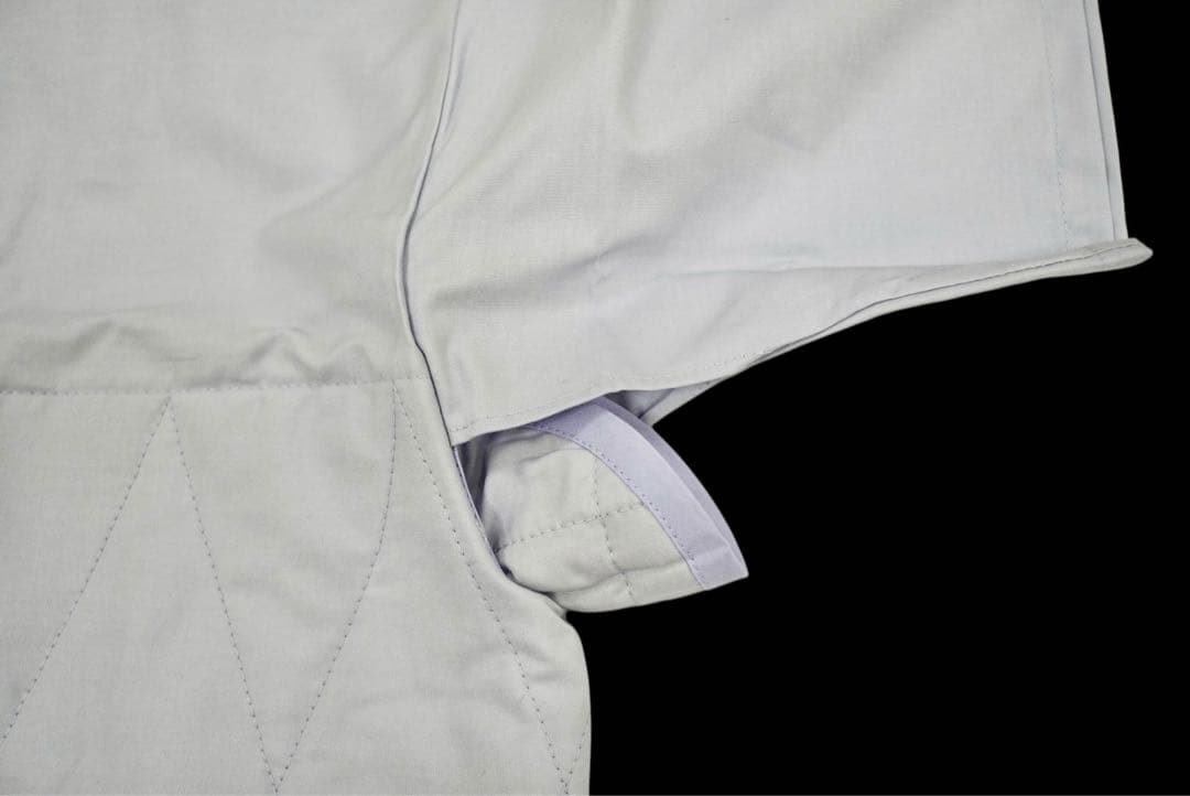 あしべ織 汗取肌襦袢 -れん- グレー(Mサイズ)