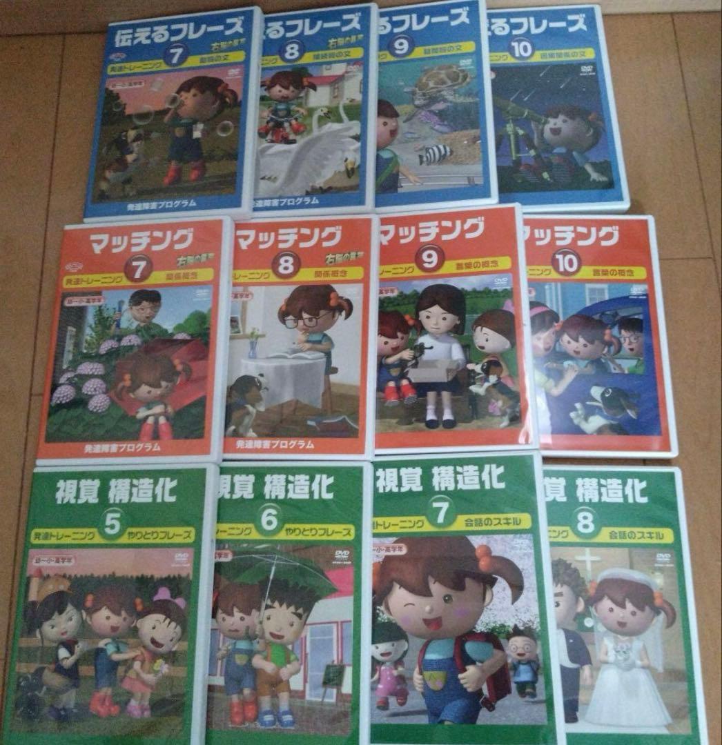 星みつる式発達トレーニング　言語訓練DVDセット　幼〜小、高学年