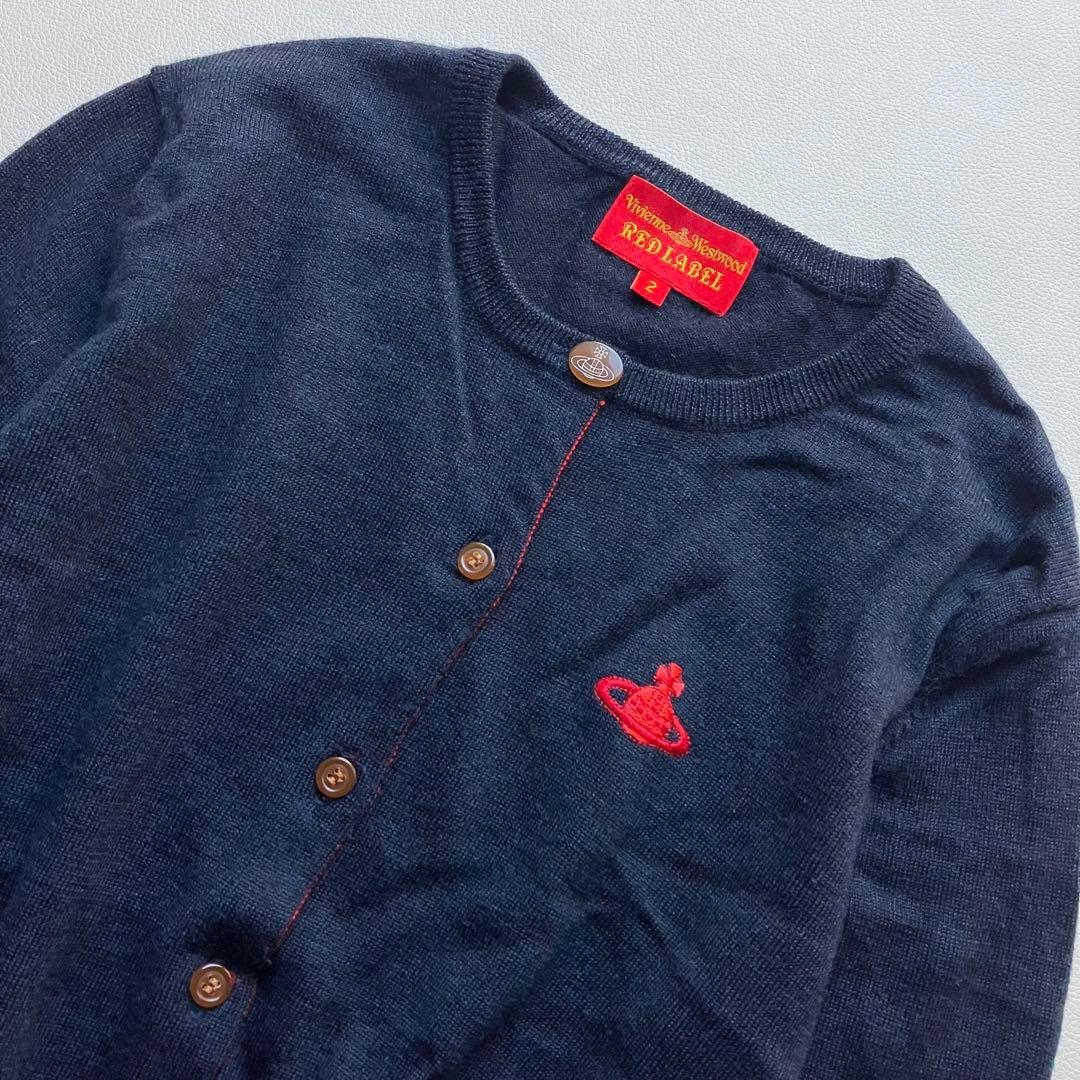 美品 ヴィヴィアンウエストウッド カーディガン オーブ刺繍 2