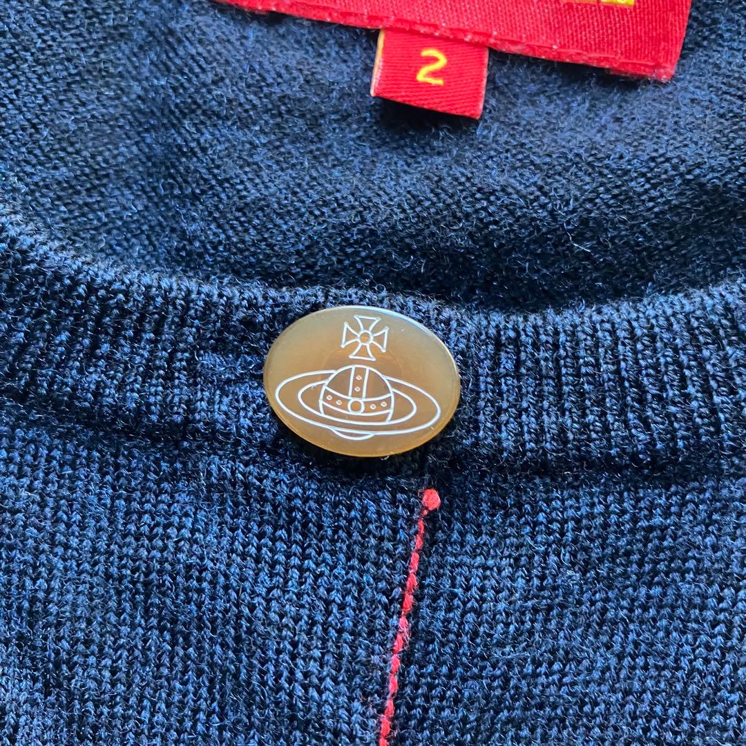 美品 ヴィヴィアンウエストウッド カーディガン オーブ刺繍 2