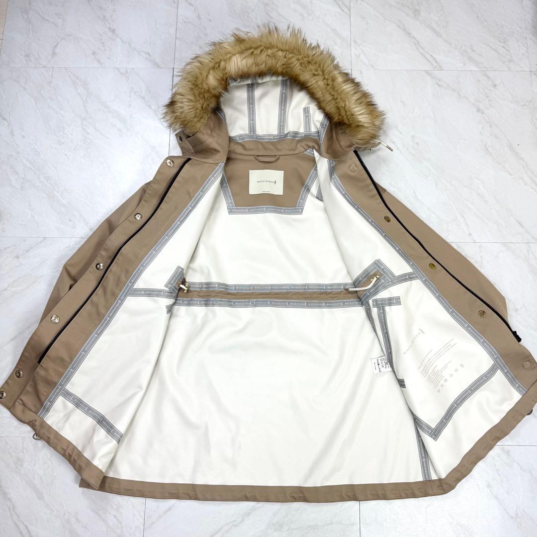 極美品 マッキントッシュ スカイパーカー モッズコート ファー 2way 4