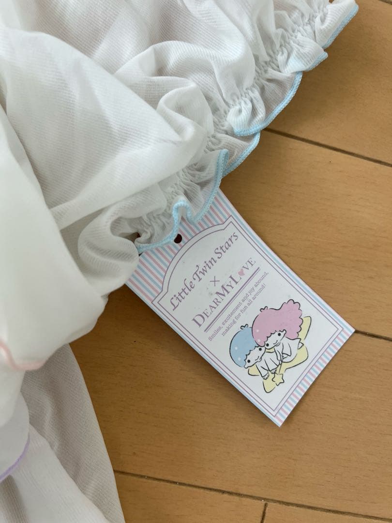 ディアマイラブ　キキララ　水着　ビキニ　ブルー　ハート柄