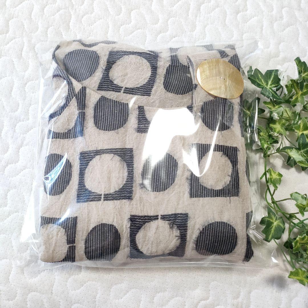 タグ付き✨ミナペルホネン　luna　リネン×シルク　アシンメトリーワンピース