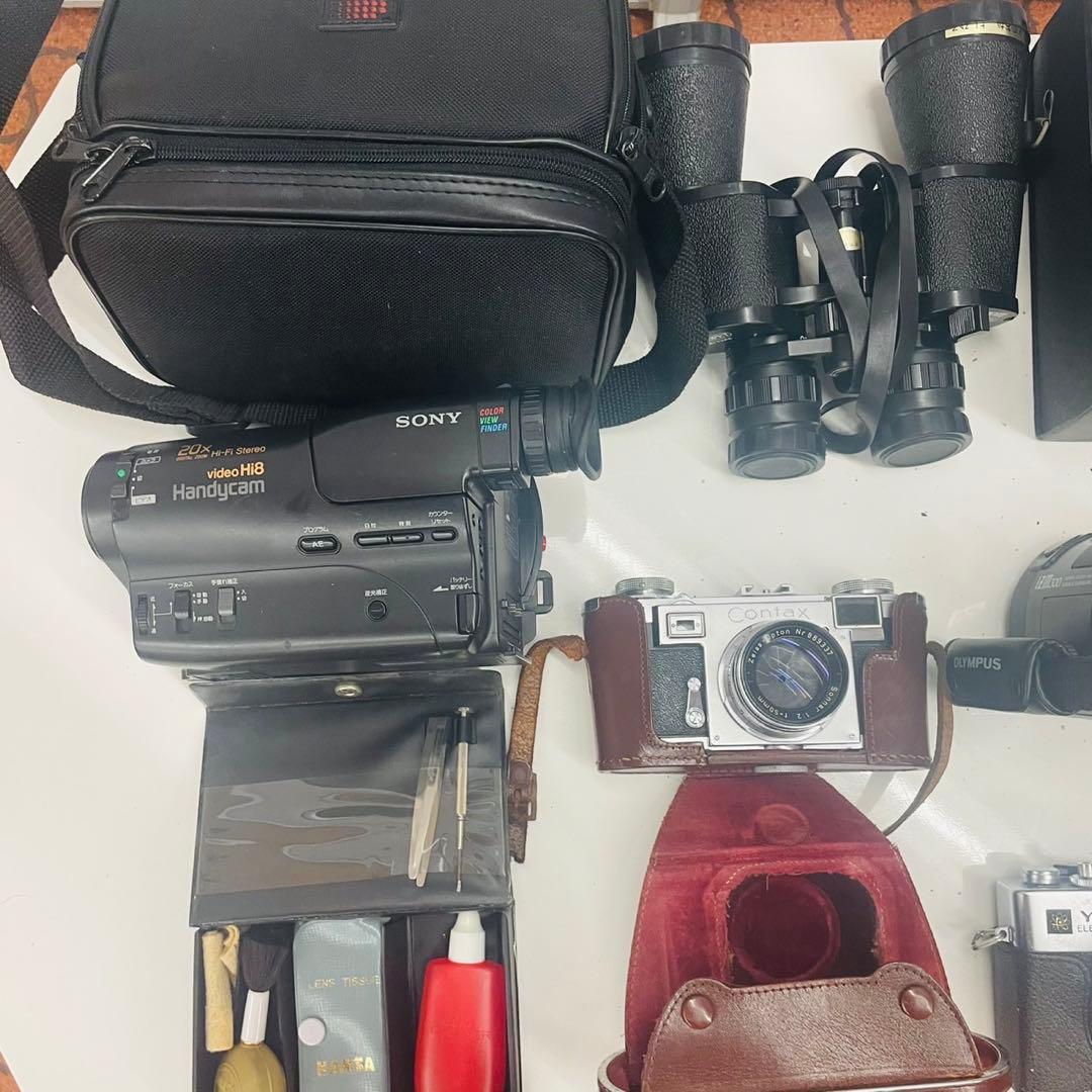カメラまとめ＋双眼鏡 ジャンク品