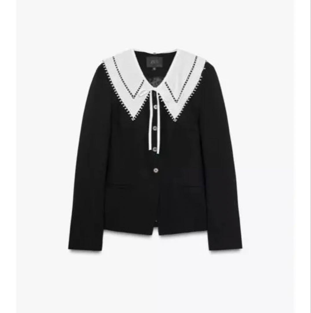 ✨【完売】ZARA ネックブレザー