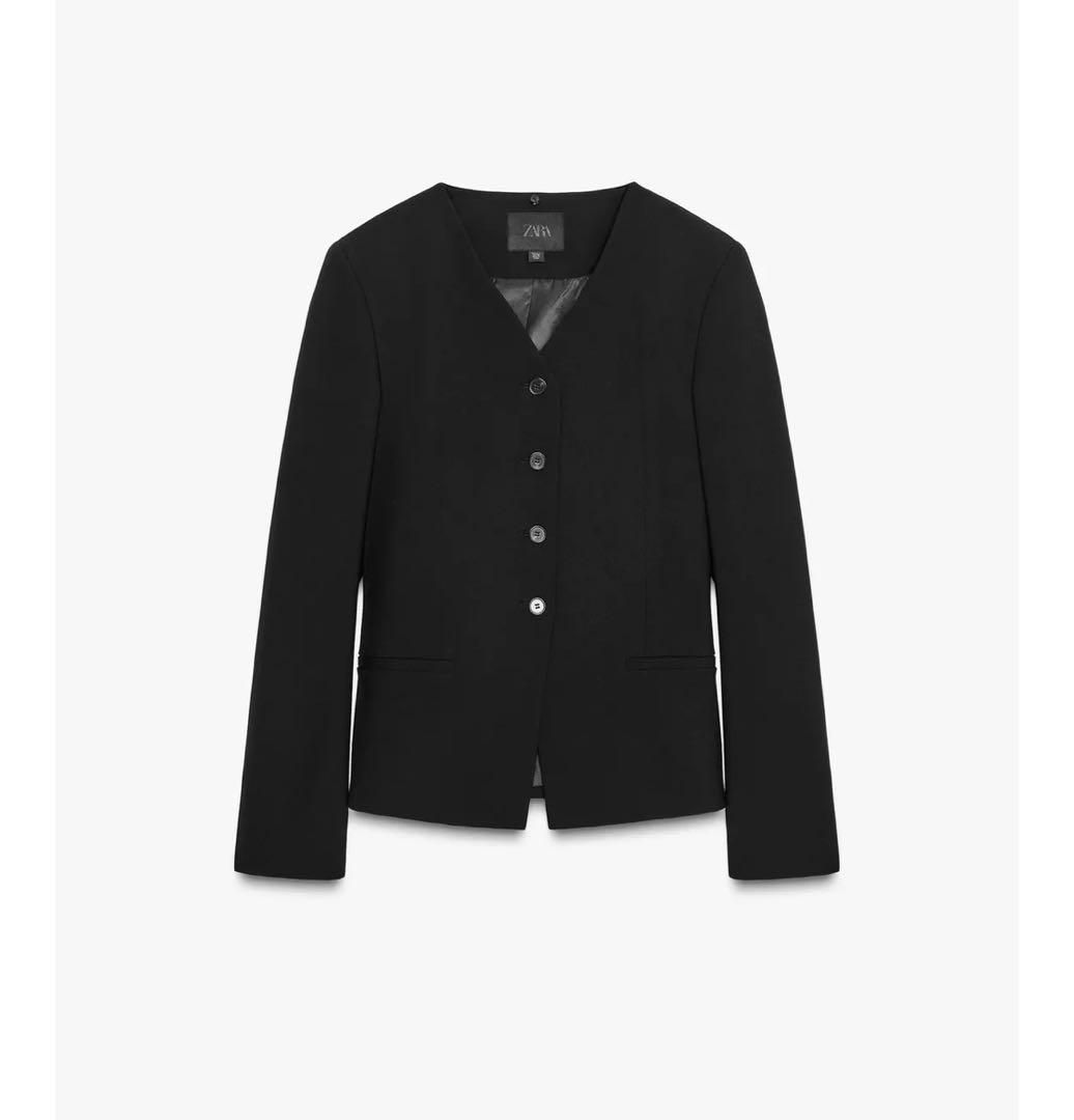 ✨【完売】ZARA ネックブレザー