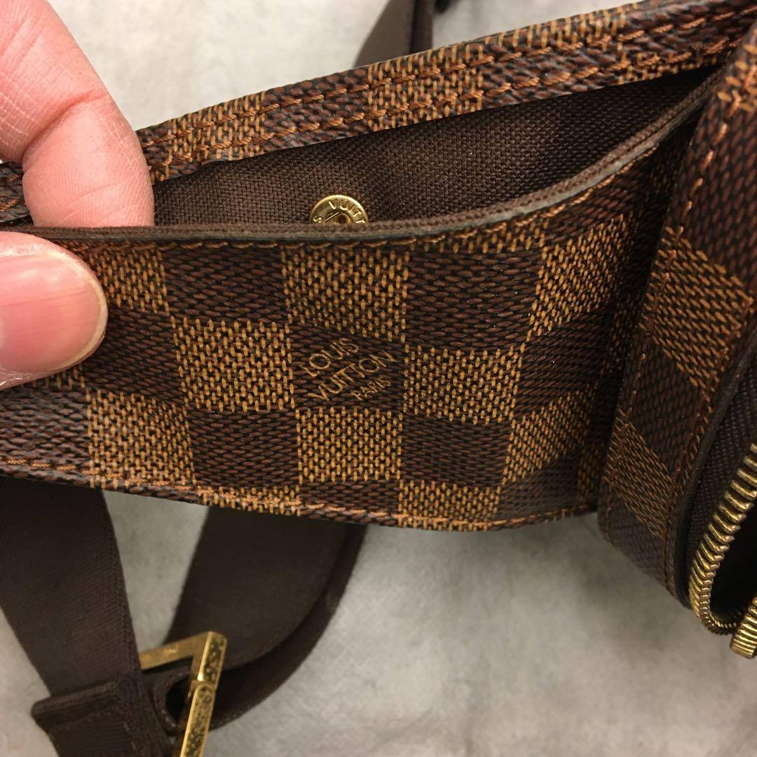 ルイヴィトン　ダミエ　ジェロニモス　ボディバッグ　ウエストポーチ