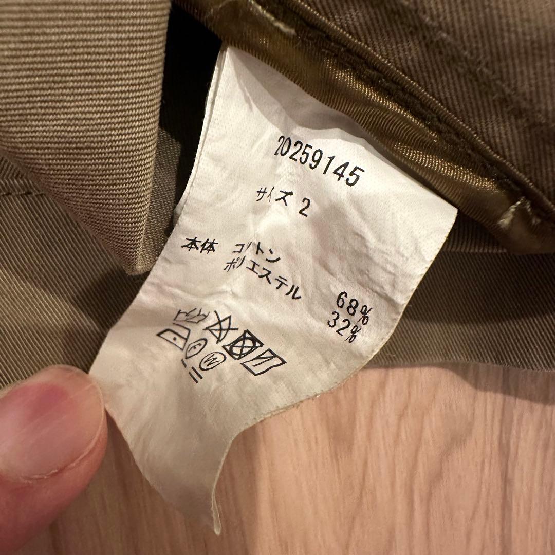 KAJA WIDE SAFARI JACKET 2 ベージュ OVY