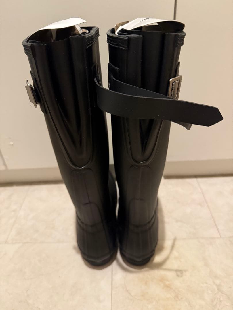 【美品】HUNTER ブラック 長靴 オリジナルボックス付き