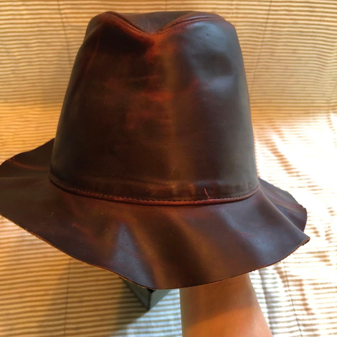 CA4LA 牛革 カーボイハット