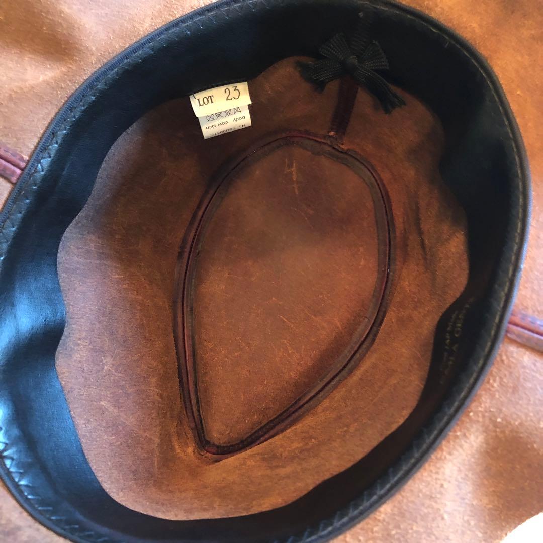 CA4LA 牛革 カーボイハット