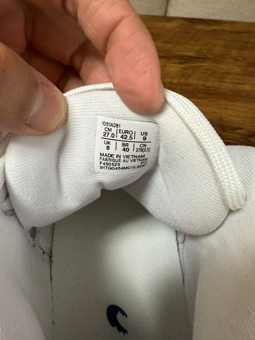 ASICS バレーボールシューズ ホワイト/ネイビースカイエリートFF3