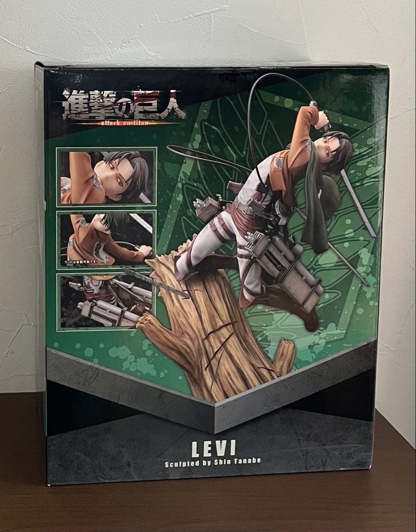 進撃の巨人　リヴァイ　フィギュア　コトブキヤ　正規