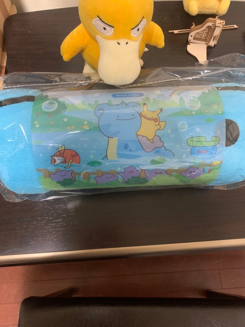 韓国限定　ポケモンタウン2025 ロッテ POPUP変身メタモン ビックタオル