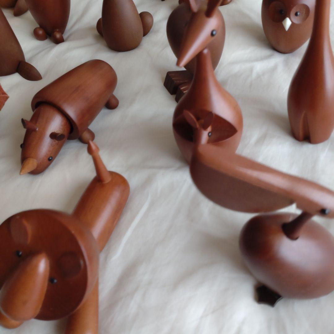 千趣会 ロイヤルペット PET ウッドアニマル 20体セット 木製動物