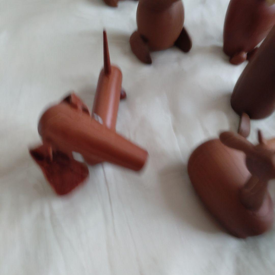 千趣会 ロイヤルペット PET ウッドアニマル 20体セット 木製動物