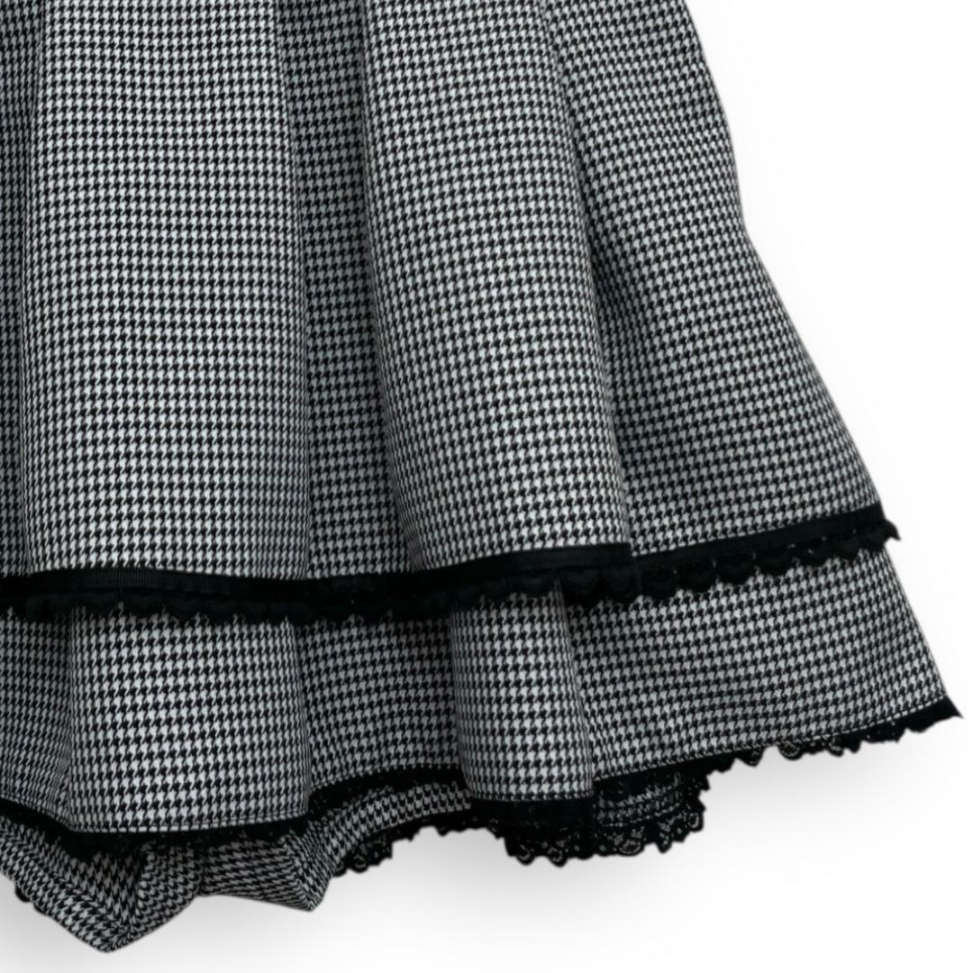 LIZ LISA リズリサ 2連リボンベルトスカパン ミニスカート チェック