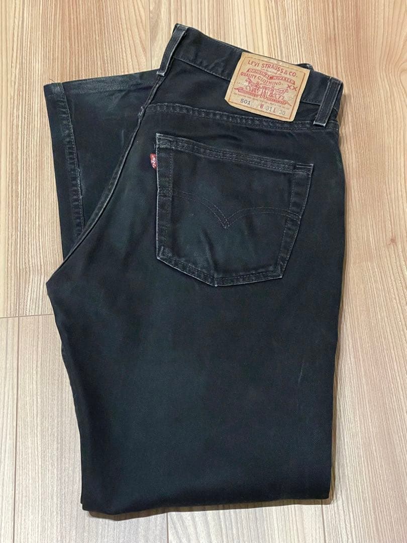 パンツ 90's Levi's 501 W31x L30 BLACK