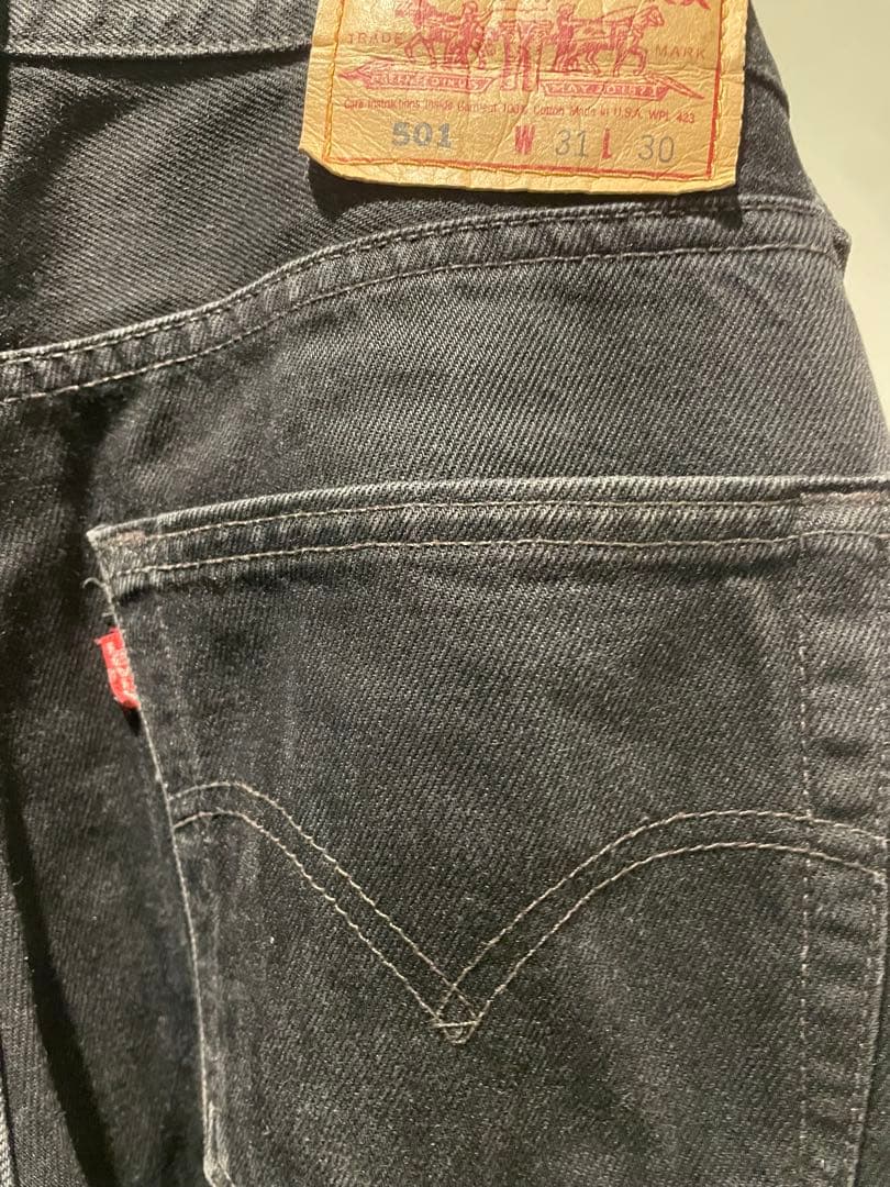 パンツ 90's Levi's 501 W31x L30 BLACK
