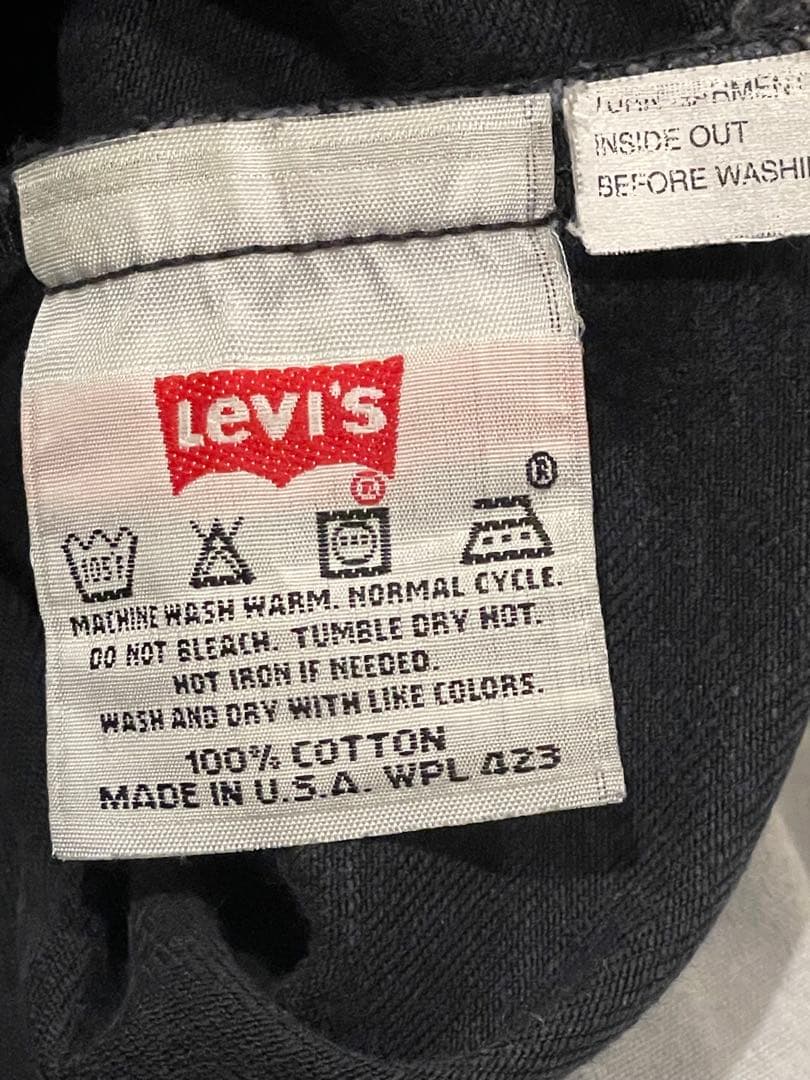 パンツ 90's Levi's 501 W31x L30 BLACK