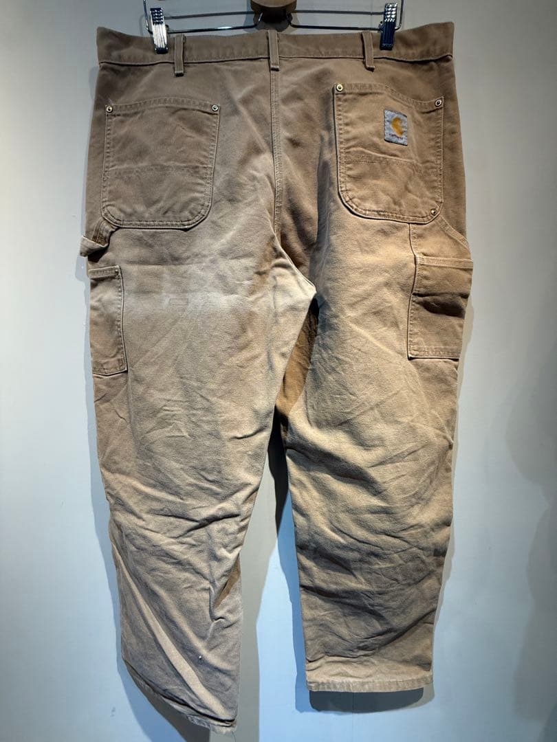 カーハート ダブルニー ペインターパンツ ダック W38L 30ダメージ