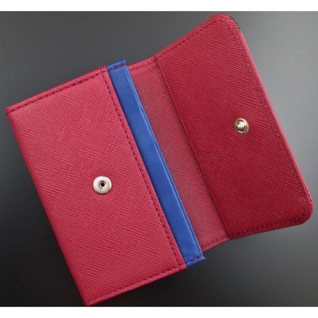 ☆ギフト対応可☆新品☆箱付☆ポールスミス 人気デザイン 名刺入れ ワイン☆