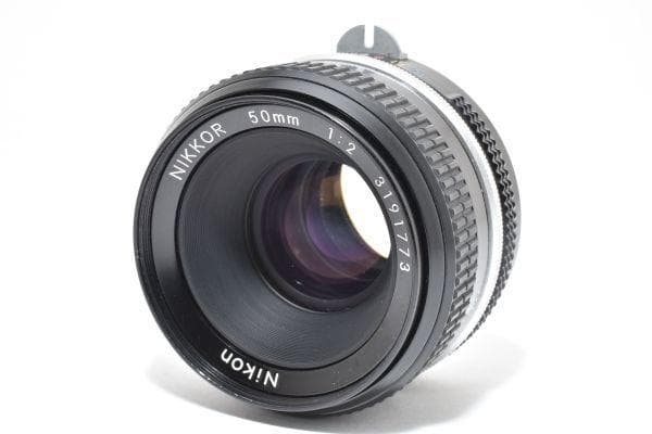 Nikon 非Ai NIKKOR 50mm F2 ニコン ニッコール #392
