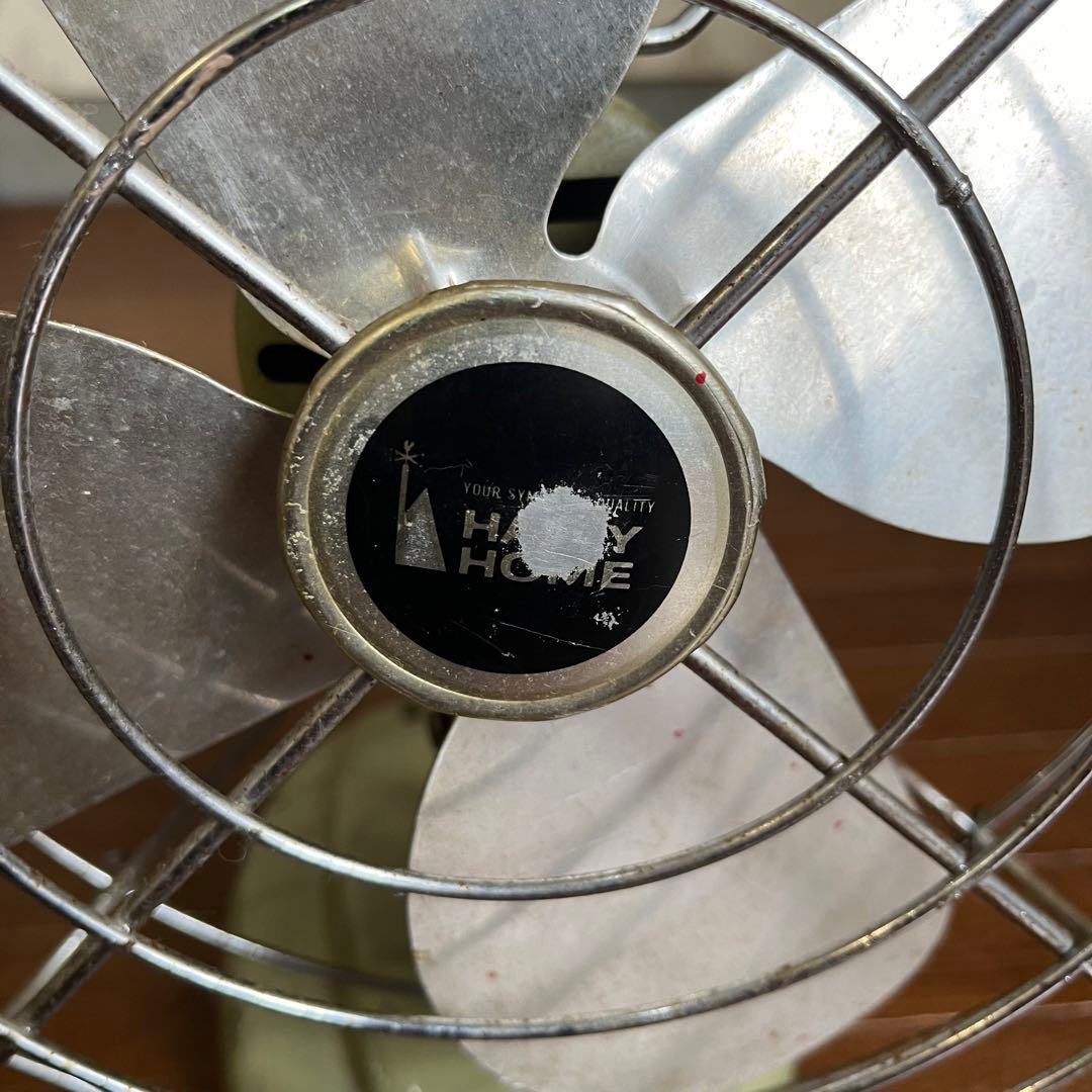 【アンティーク】昭和レトロ 扇風機 スチール ファン アイアン インダストリアル