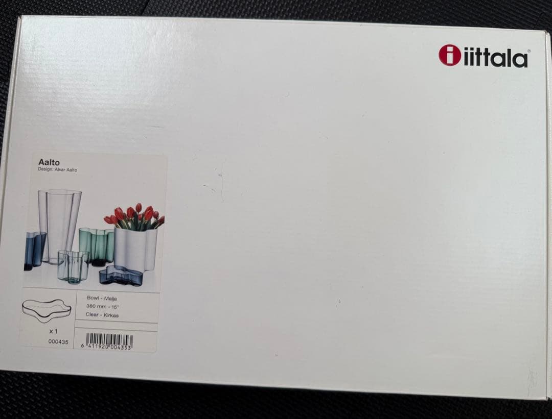  Aalto ボウル 380mm クリア