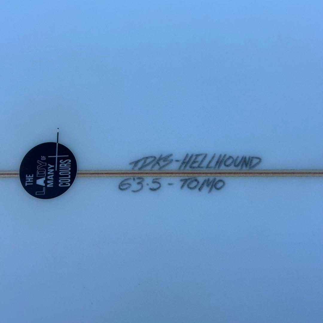 DEADKOOKS HELLHOUND ウィングシングルフィン　6'3.5\"