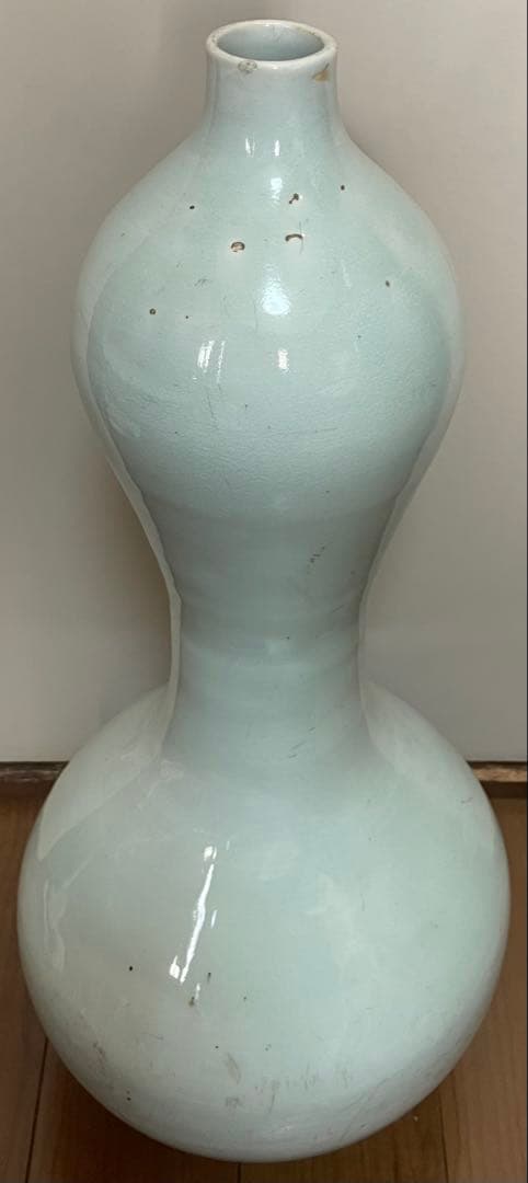 古伊万里　白磁　瓢箪　徳利　t.D831