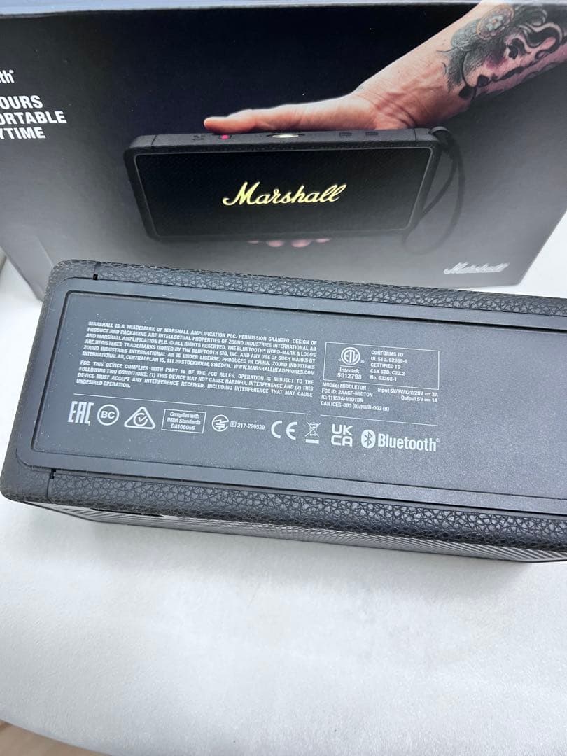 正規品　Marshall Middleton ブラック/ブラス