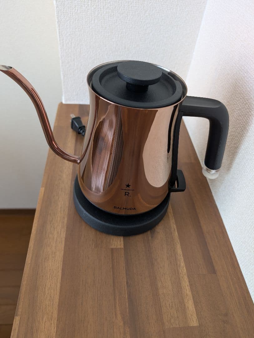 【スタバコラボ】BALMUDA　バルミューダ　電気ケトル　スターバックス　270