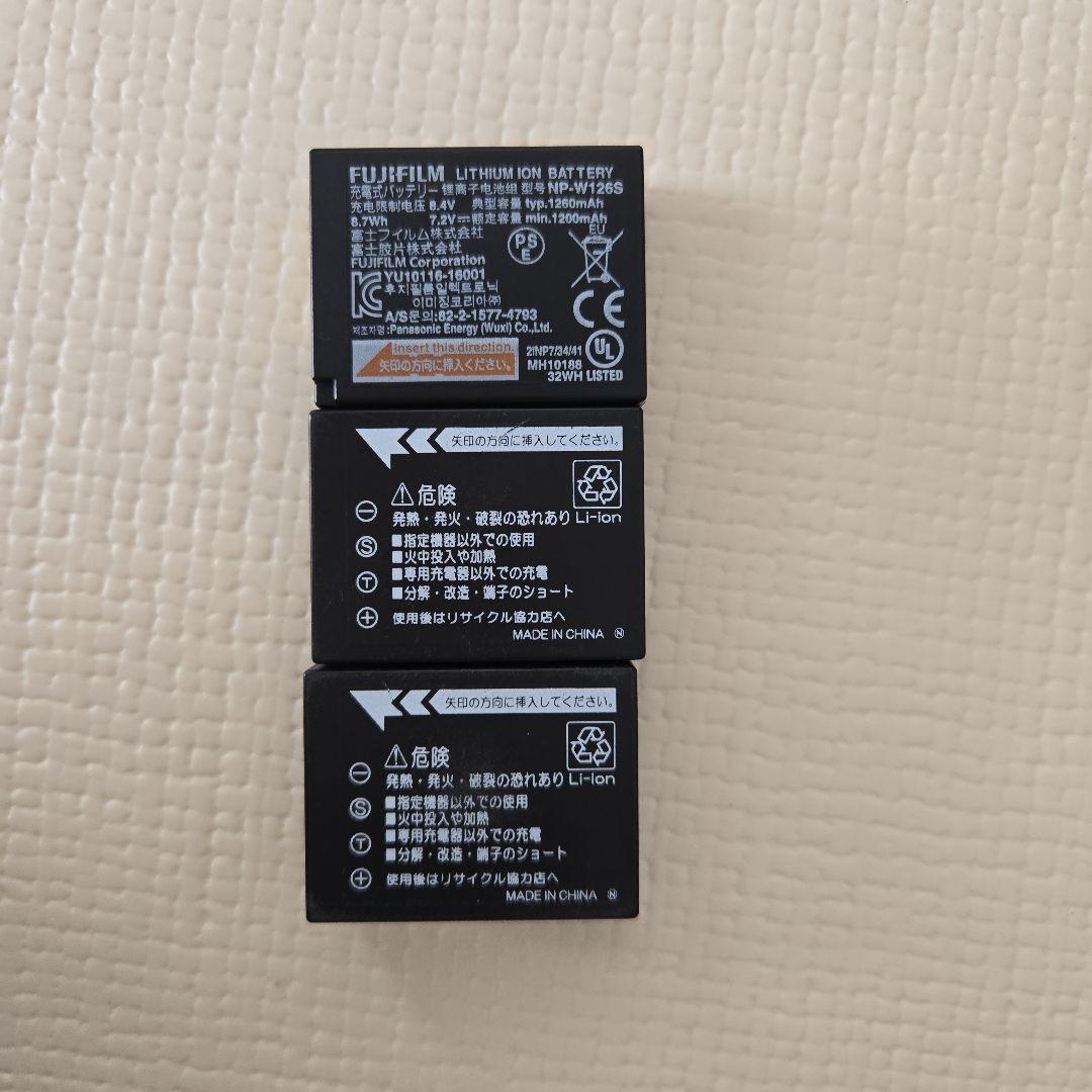 Fujifilm X-E1 ミラーレス一眼カメラ オールドレンズバッテリー3個