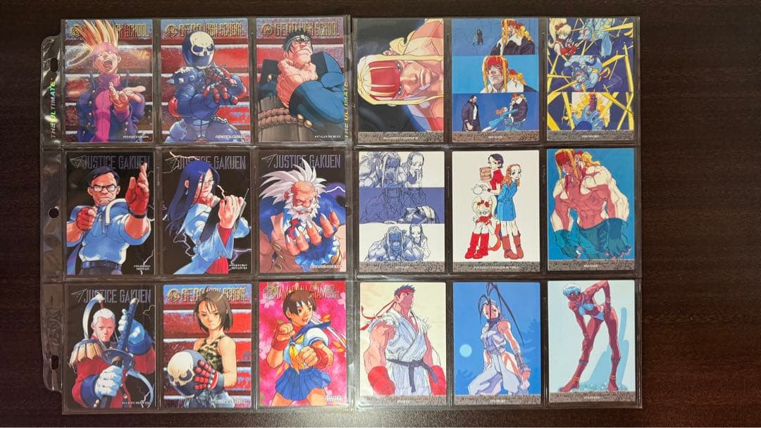 ALL CAPCOM WORLD 98 カードダスマスターズ 183枚