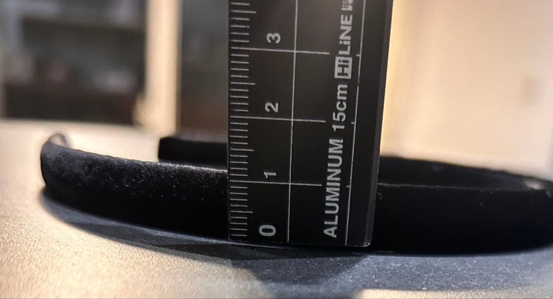 最終値下げ アレクサンドルドゥパリ　ベロアカチューシャ　ブラック