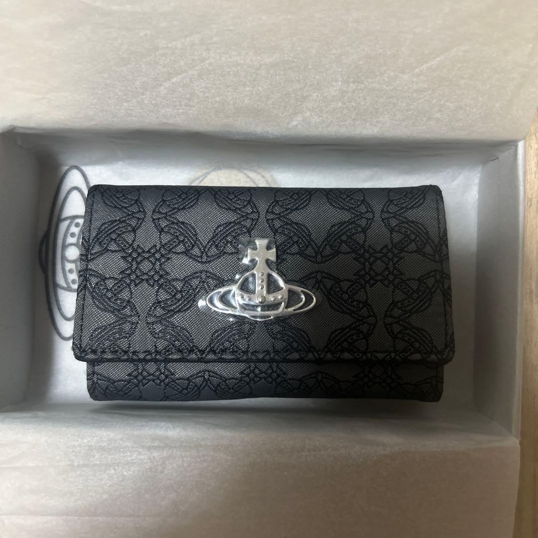 【12/24-1/4迄】VivienneWestwood ジャガード　キーケース
