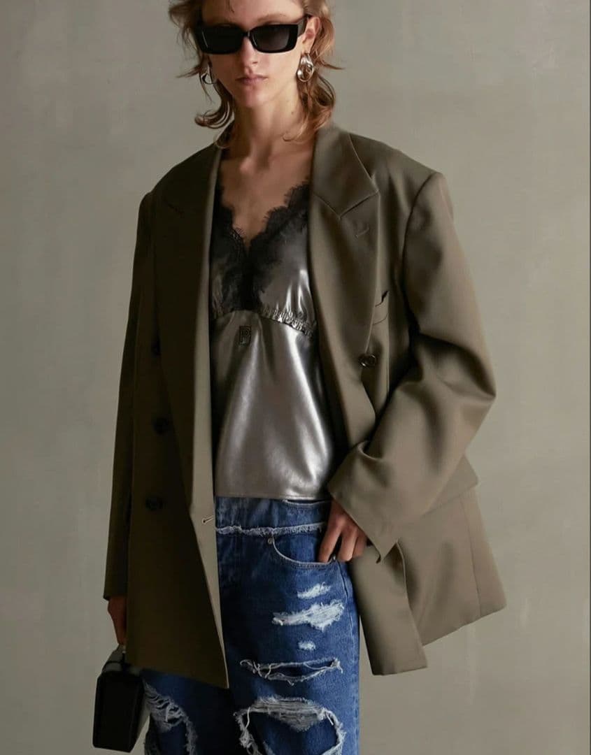 PRANK PROJECT マルチファブリックダブルオーバージャケット