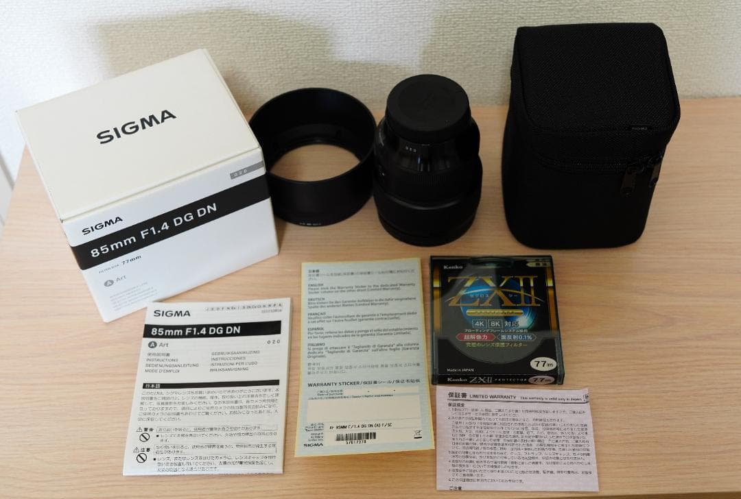 レンズ(単焦点) Sigma 85mm F1.4 DG DN E-Mount