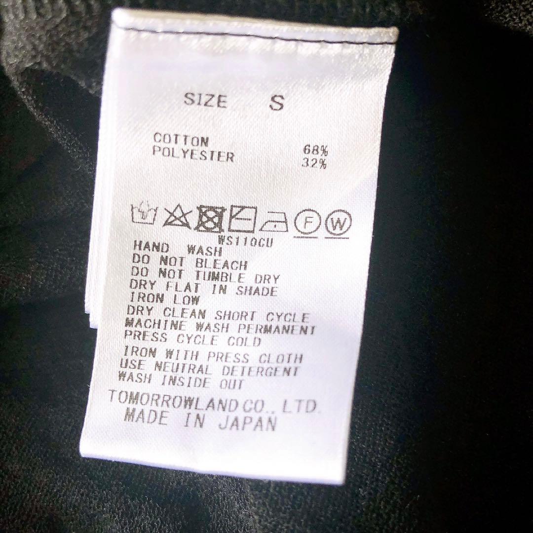 【美品】Ballsey / ティアードプルオーバー　ブラック　シアー　チュニック