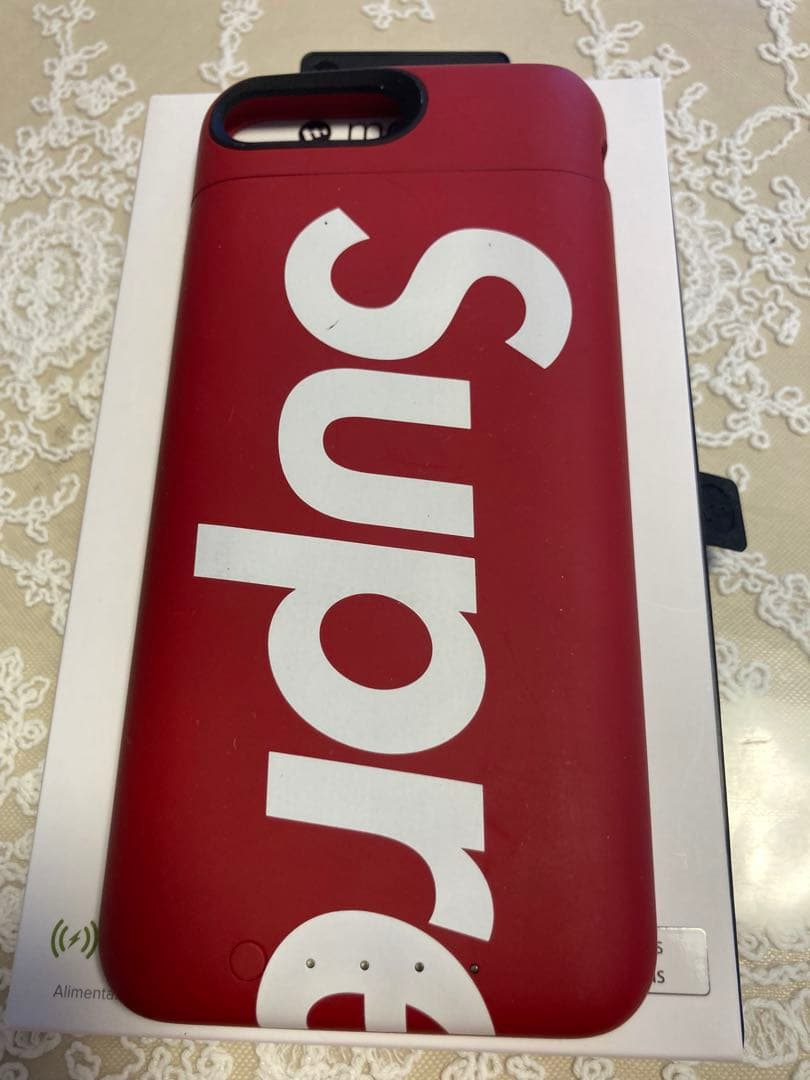 美品シュプリーム mophieコラボケース iPhone7.8plus